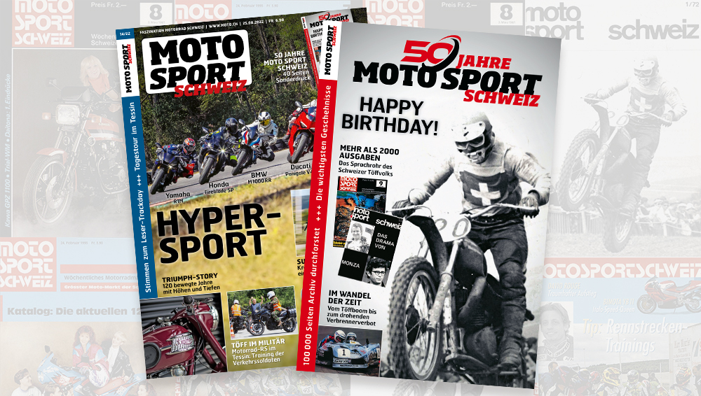 Moto-Sport-Schweiz-2022-50-Jahr-Jubilaeum-Galledia-Fachmedien