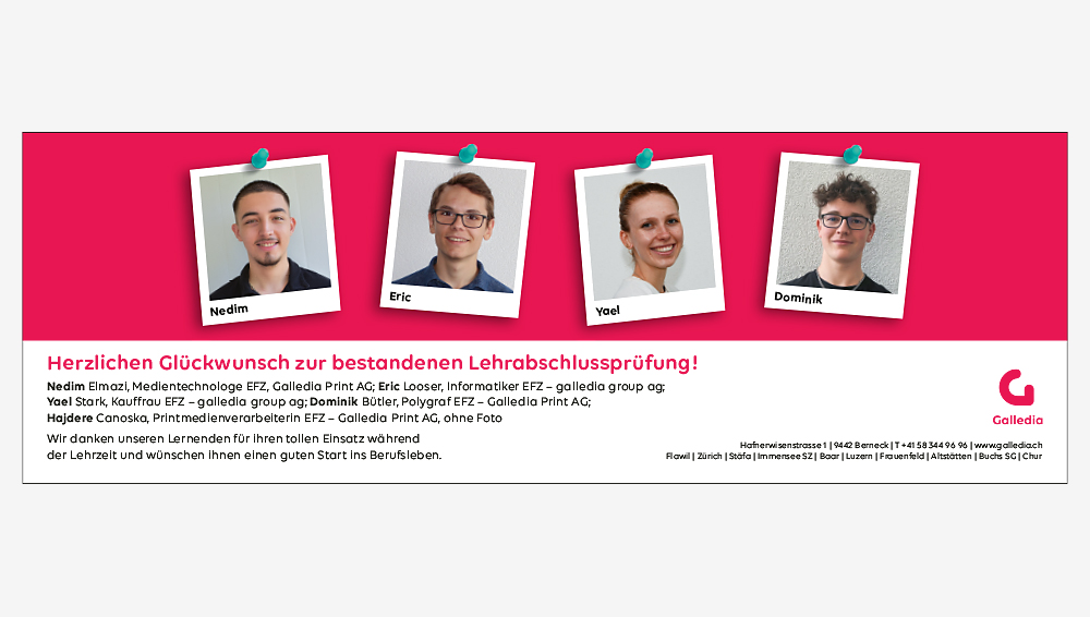 Galledia-Medienunternehmen-2023-Lehrabschluss-Employer-Branding-galledia-group-ag